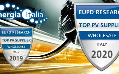 Energia Italia ottiene il TOP PV SUPPLIER WHOLESALE 2020