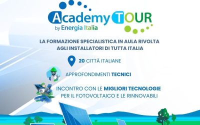 Riparte AcademyTOUR di Energia Italia
