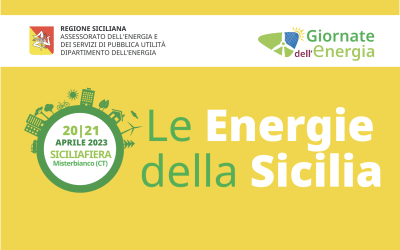 La Regione Siciliana organizza le GIORNATE DELL’ENERGIA a Ecomed – 20 e 21 aprile Misterbianco (CT)