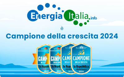 Energia Italia Srl: 44º Posto tra i Campioni della Crescita