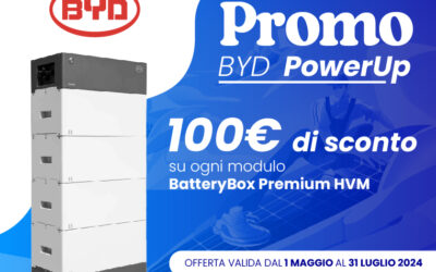 BYD: Promo PowerUp Summer su BatteryBox Premium HVM