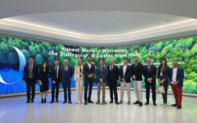 Energia Italia visita Huawei e incontra il Direttivo Huawei Fusion Solar