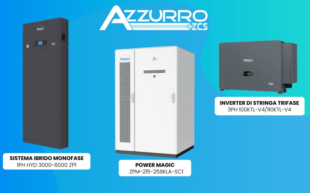 ZCS Azzurro inverter fotovoltaici: soluzioni Zucchetti smart per ogni impianto