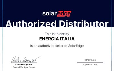 Energia Italia è Distributore Autorizzato SolarEdge